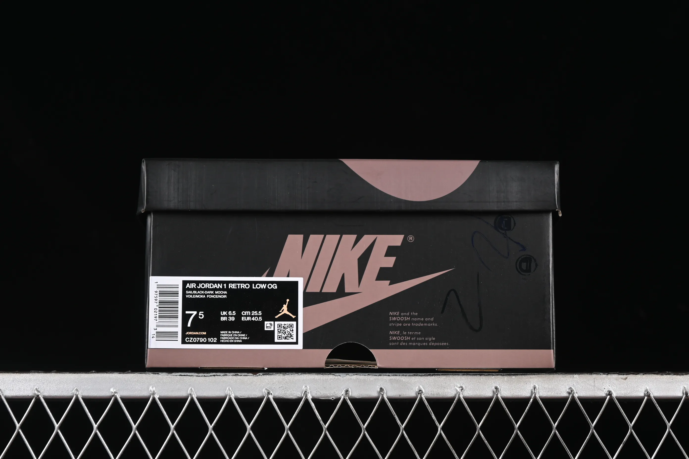 All categories Air Jordan Jordan series basketball shoes Air Jordan 1 Low Air Jordan 1 Low OG AJ1 Joe 1 Little Mocha Low-top cultural basketball shoes CZ0790-102